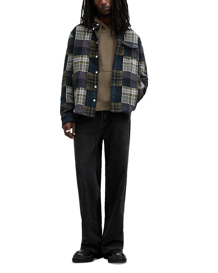 ALL SAINTS Hopton Patchwork Check Overshirt 3