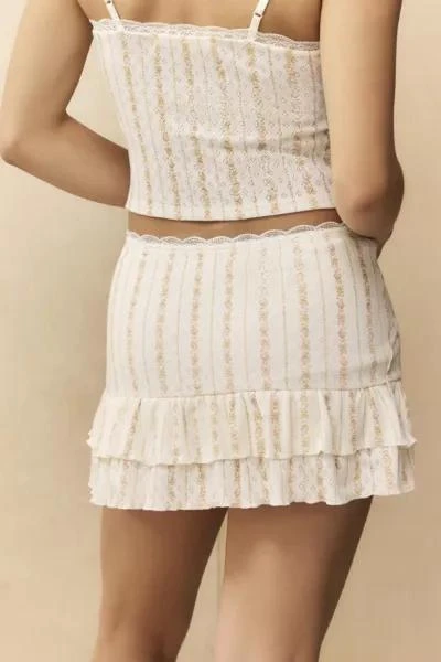 Out From Under Out From Under Ruffle Mini Skirt 3