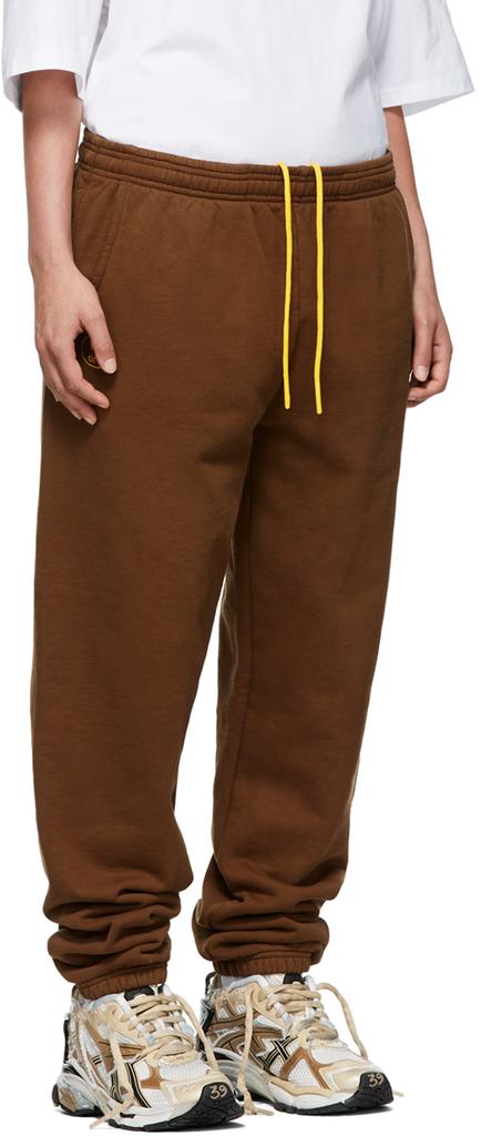 Drew House SSENSE Exclusive Brown Cartoon Font Lounge Pants