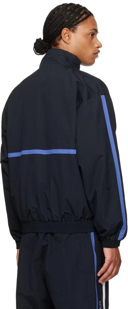 Wacko Maria Black Taffeta Track Jacket 3