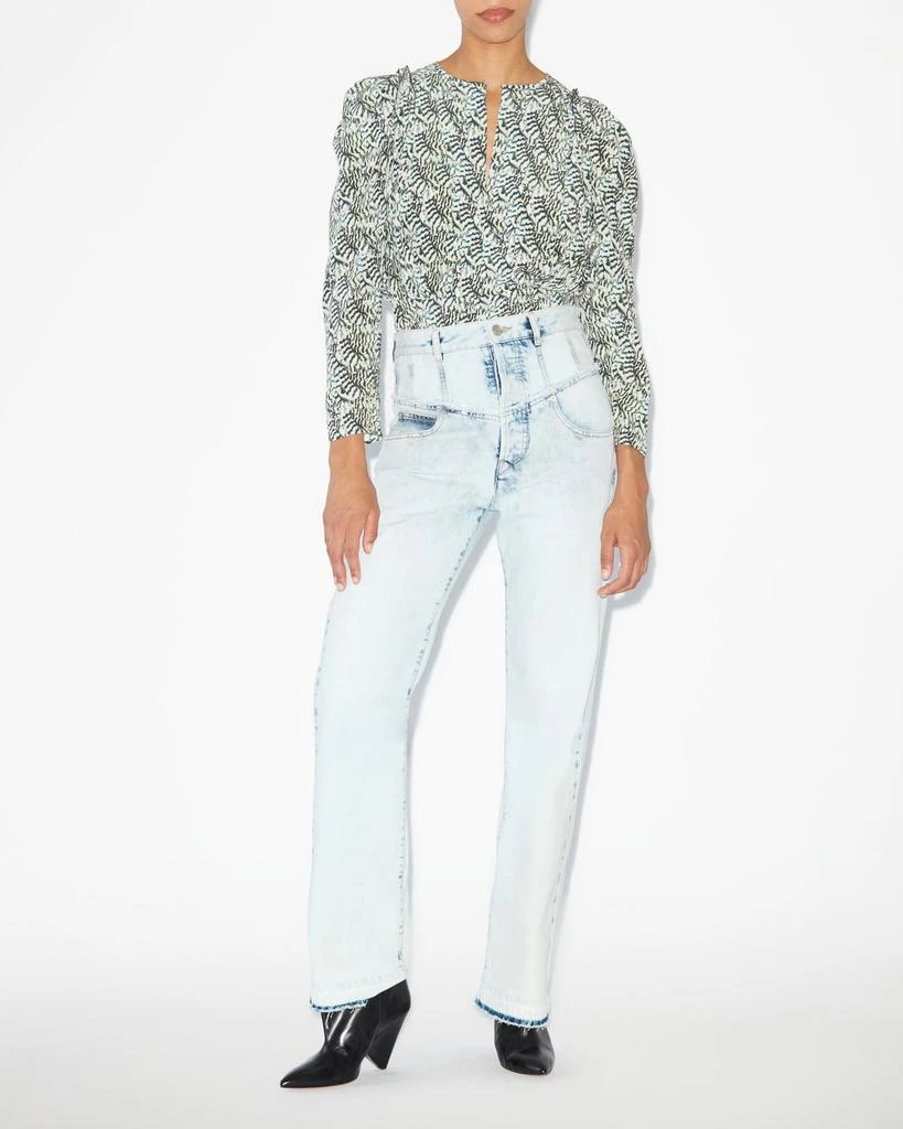 Isabel Marant ISABEL MARANT, ZARGA TOP - Women - White - 38 1