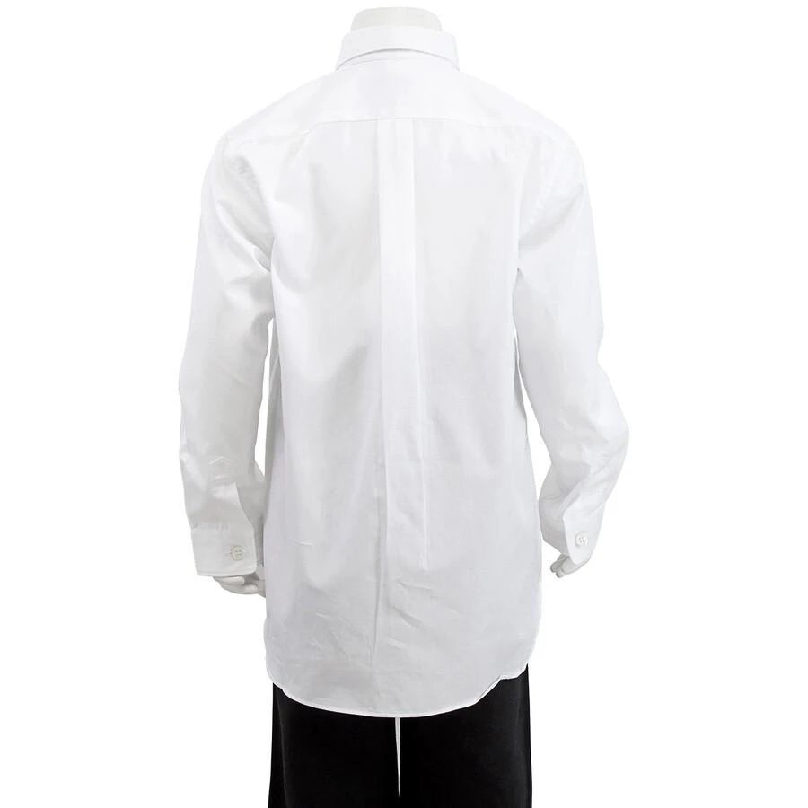 Comme des Garcons Kids Long-sleeve Heart Patch Cotton Shirt 3