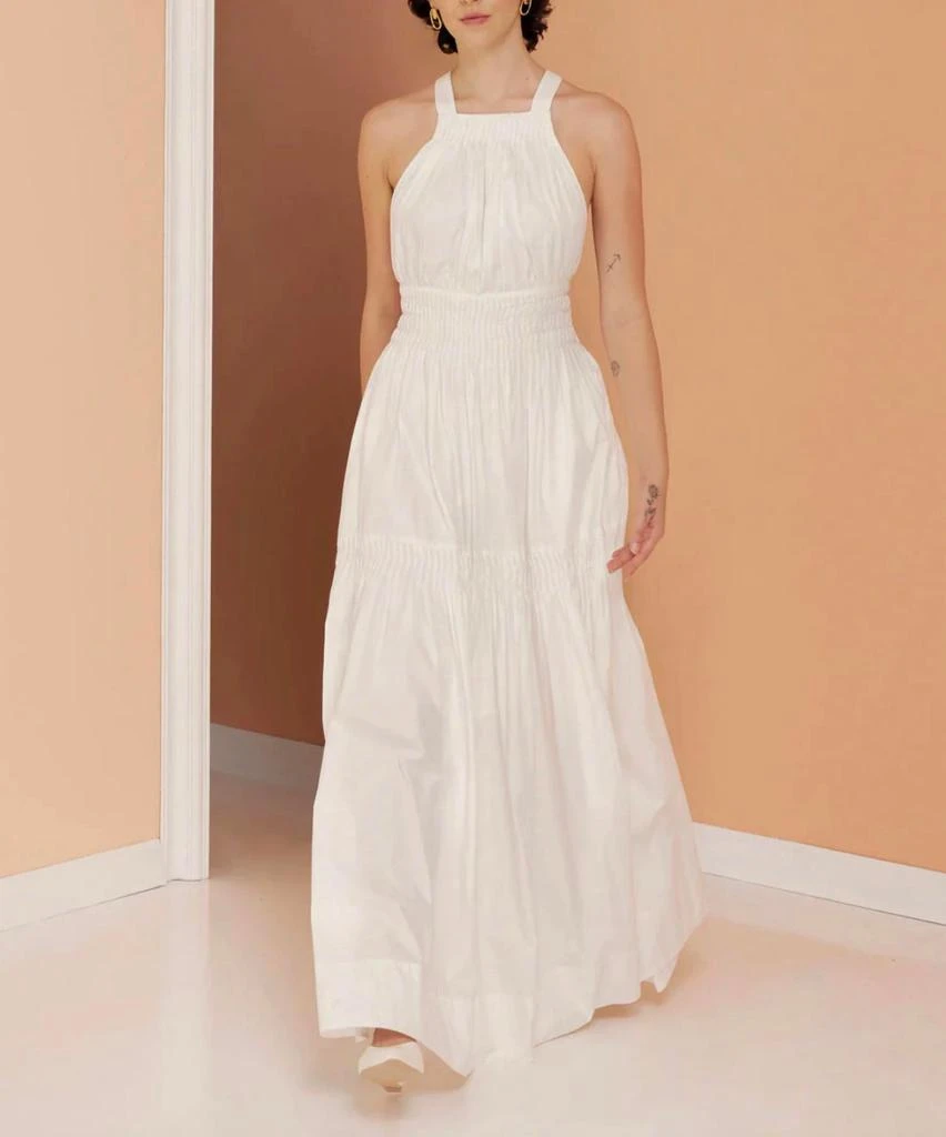 Odella Maxi In Off White  On Sale Now with Up to 67% Off | Discover  Exclusive Deals & Savings at BeyondStyle  Authentic MAGALI PASCAL  women|clothing|dresses with Limited-Time Discounts, Free Shipping,