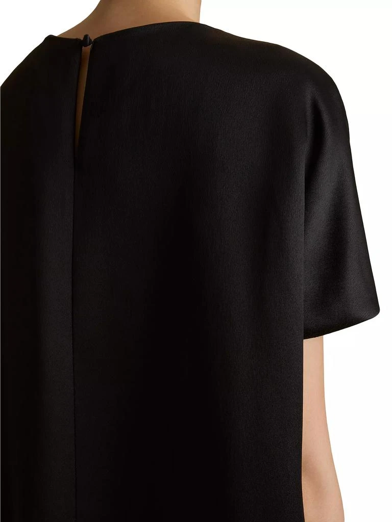 Khaite Webster Satin Shift Dress 6