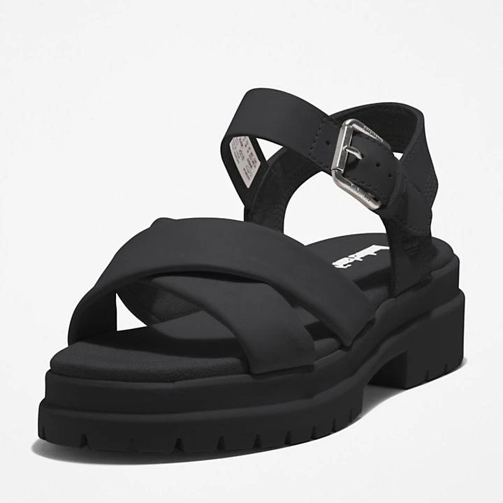 Timberland London Vibe Ankle-strap Sandal for Women in Black 8