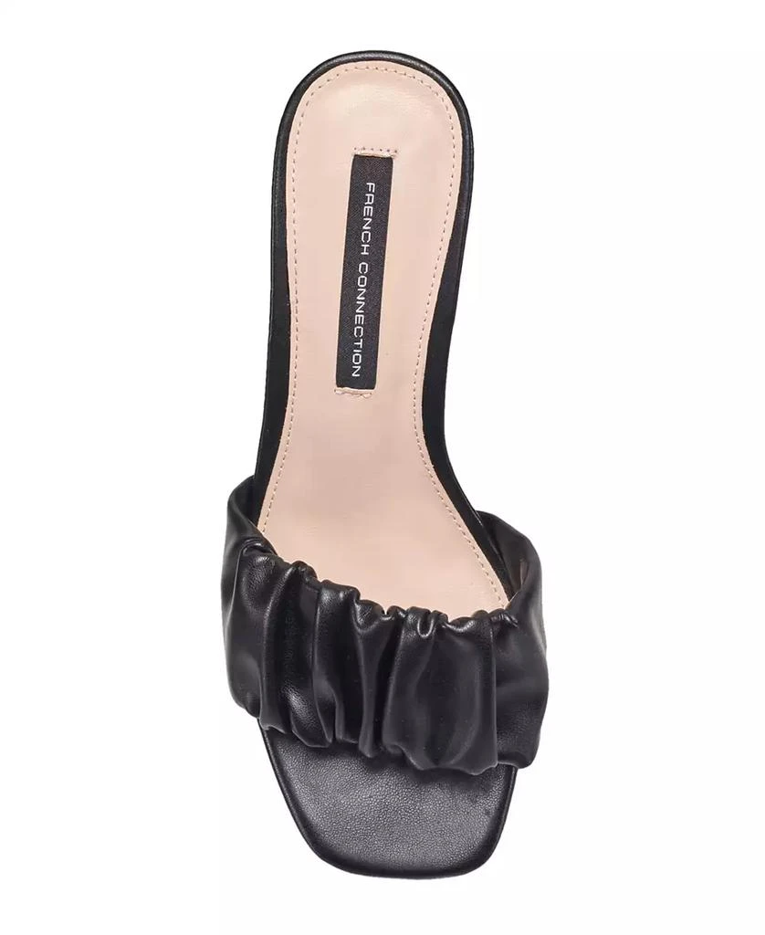 French Connection Women's Block Heel Slide Sandals 4