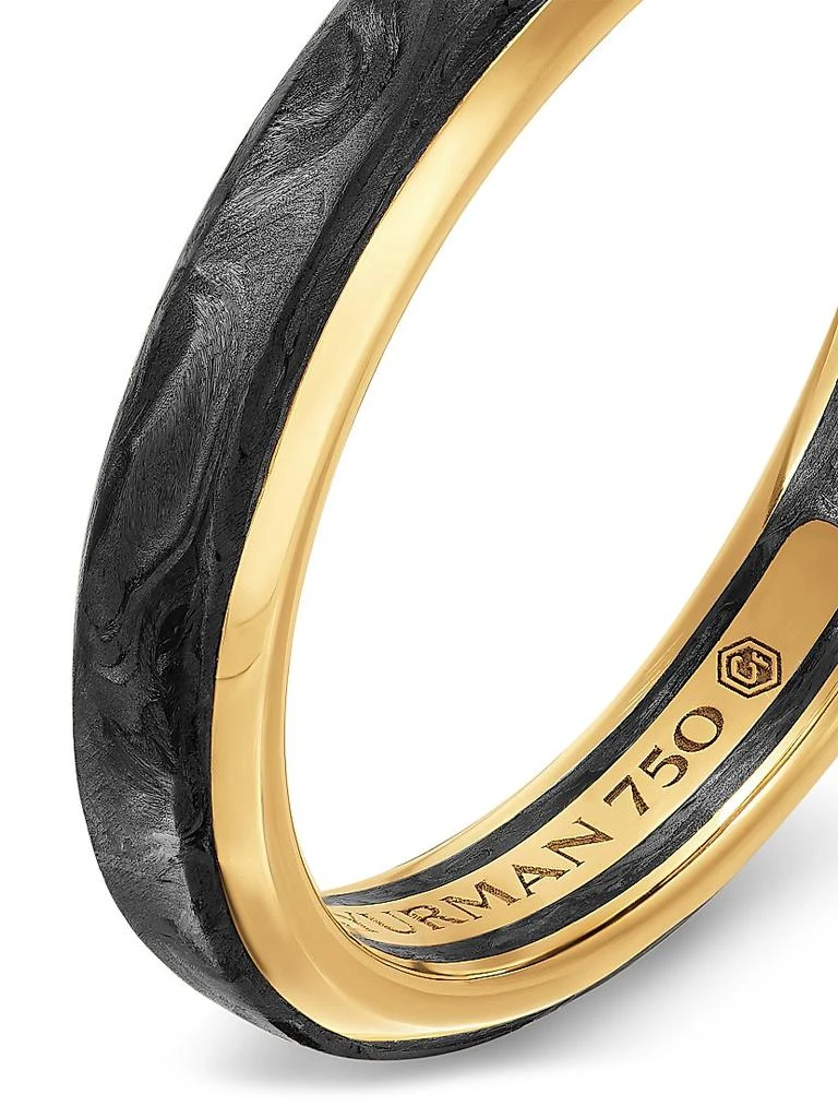 David Yurman Streamline Band Ring in 18K Yellow Gold 5