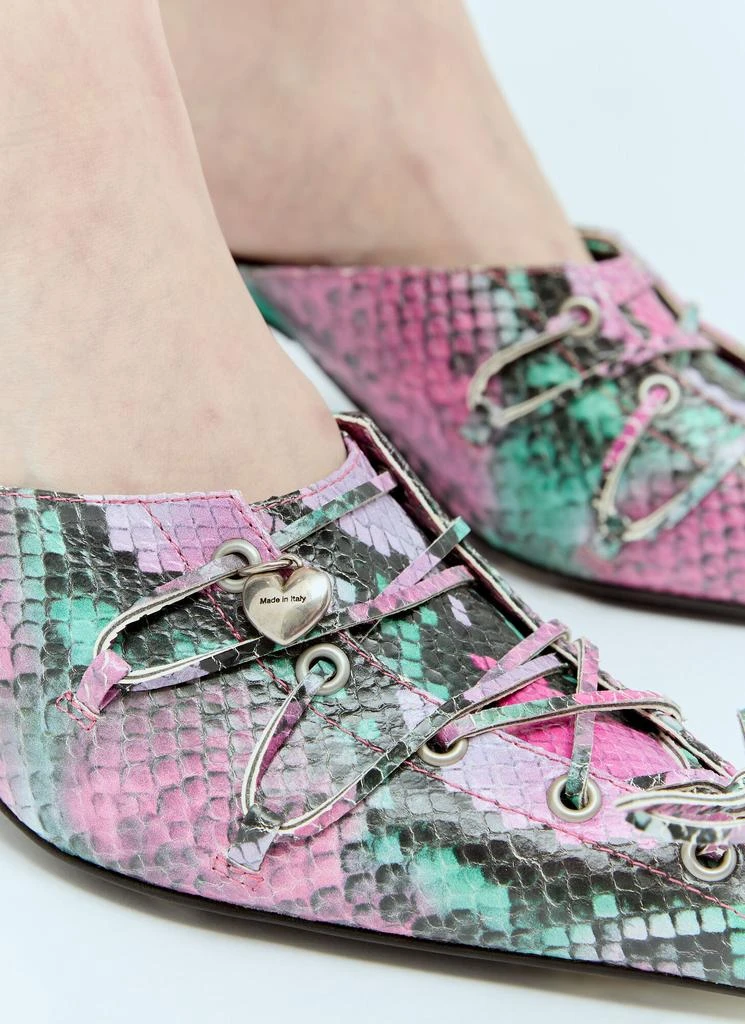 Acne Studios Lace-Up Heeled Mules 6