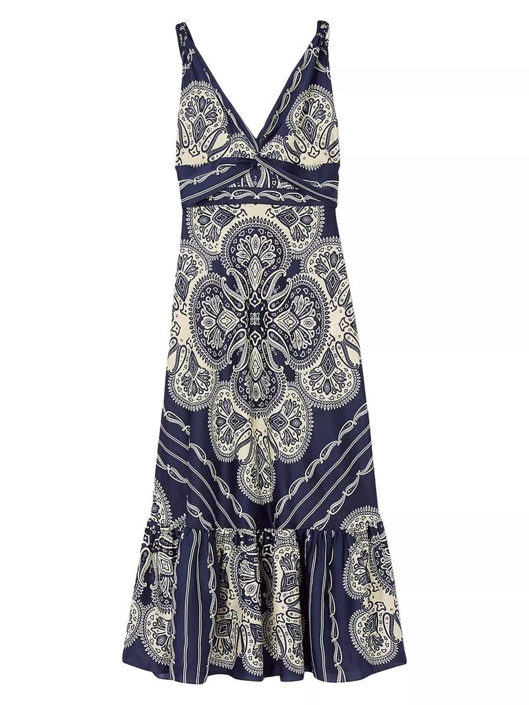 Sandro Patterned Maxi Dress 1