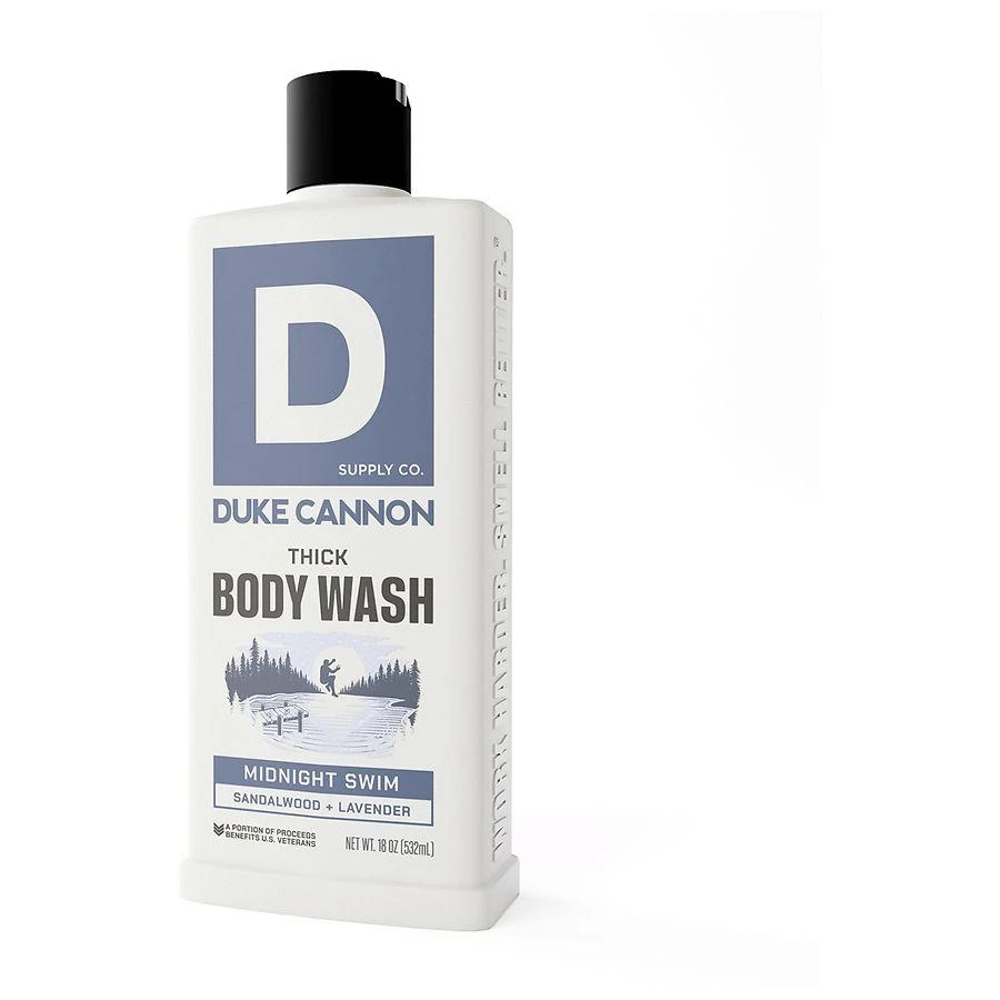 Duke Cannon Body Wash Midnight Swim - Sandalwood + Lavender 3