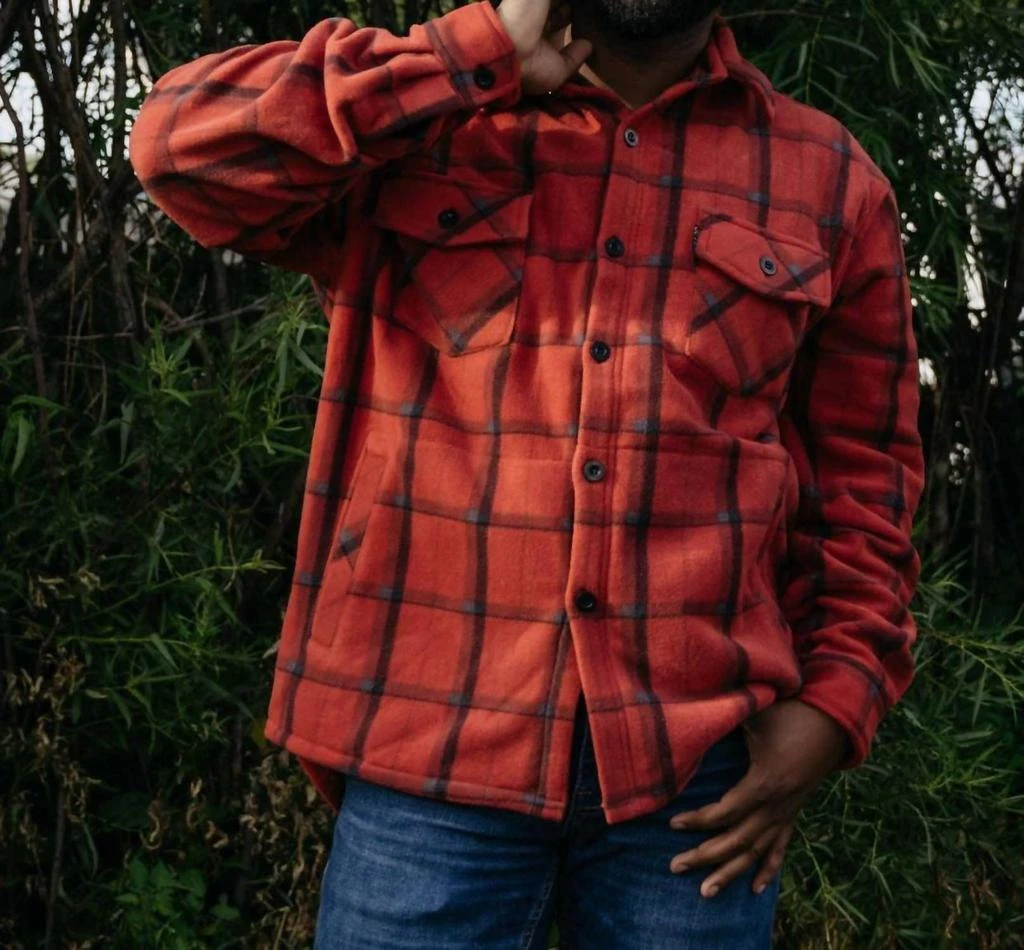 Outback Trading Co. Outback Trading Co. - Chad Button Up Fleece Big Shirt 1