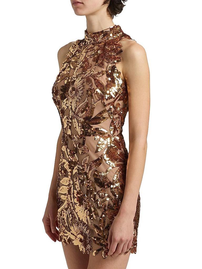 BRONX AND BANCO Dahlia Sequined Minidress 4