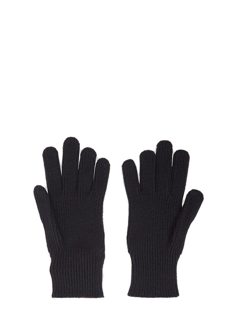 Moncler Moncler Logo Patch Gloves
