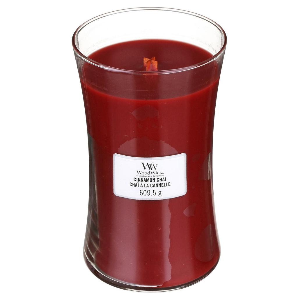 Woodwick WoodWick - Cinnamon Chai Large Hourglass Candle (604.5g)
