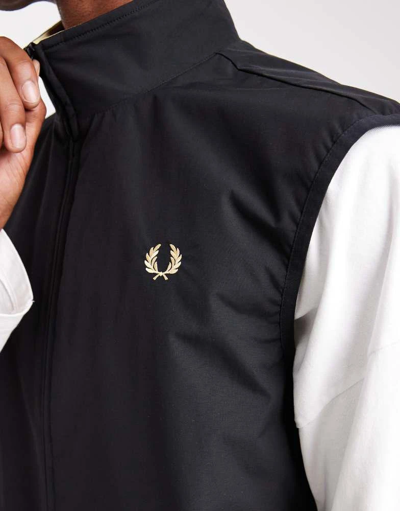 Fred Perry Fred Perry brentham gilet in black 5