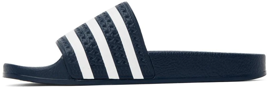 adidas Originals Navy Adilette Slides 3