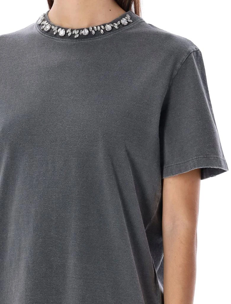 Golden Goose Golden Goose Deluxe Brand Embellished Crewneck Short-Sleeved T-Shirt 5