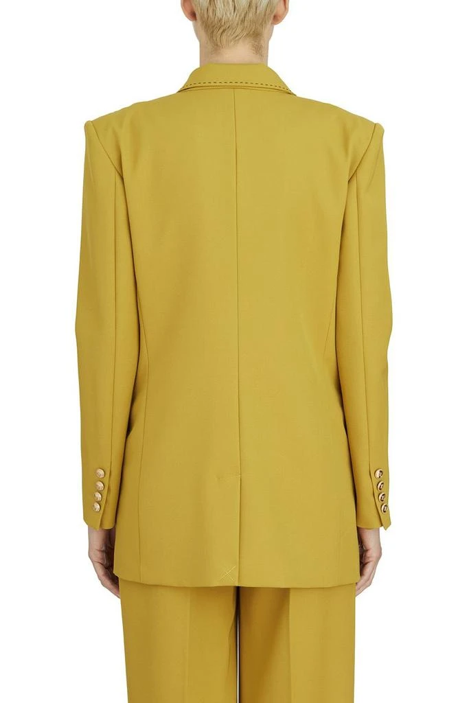 ELISABETTA FRANCHI Elisabetta Franchi Contrast Topstitched Cool Jacket 2