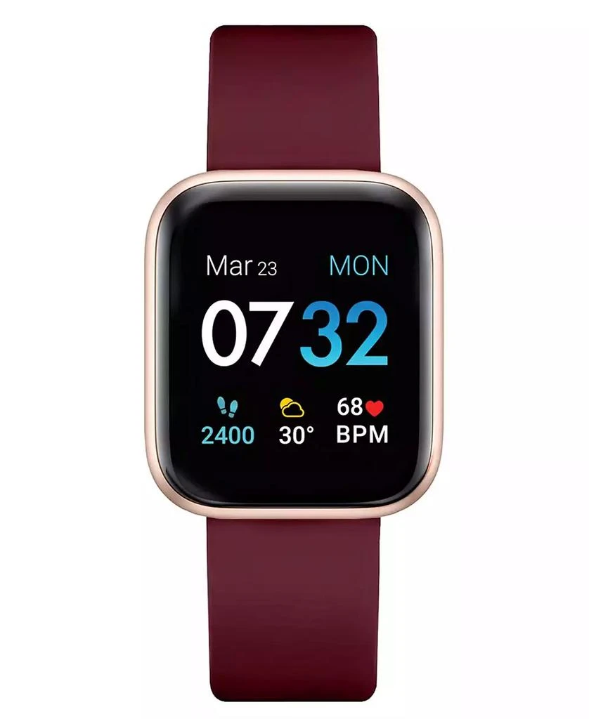 iTouch Air 3 Unisex Heart Rate Merlot Strap Smart Watch 1