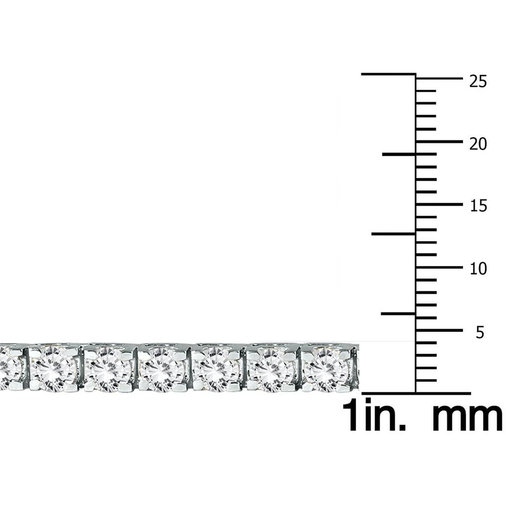 SSELECTS Ags Certified 7 Carat Tw Classic Diamond Tennis Bracelet In 14K 3