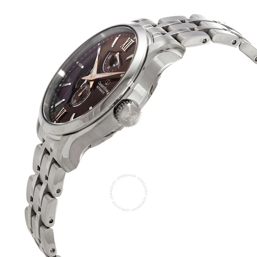 Orient Star Star Automatic Open Heart Brown Blue Dial Men's Watch RE-AV0B02Y00B 2