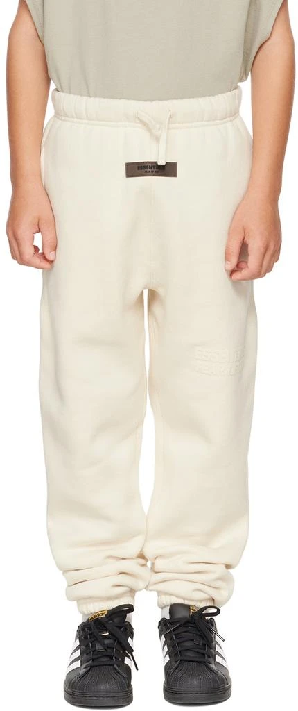 Essentials Kids Off-White Logo Lounge Pants 1