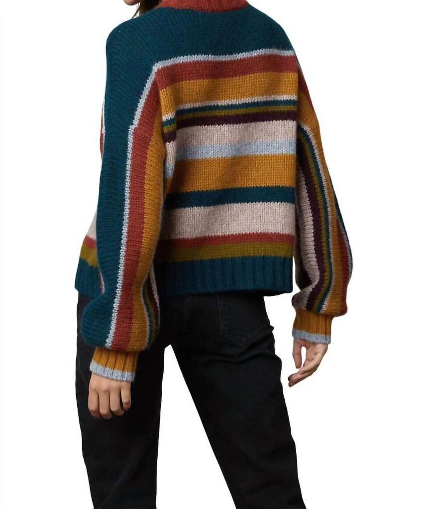 Velvet by Graham & Spencer Samara Sweater In Multi 4