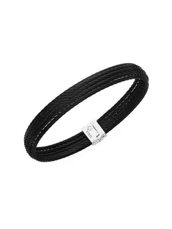 ALOR Stainless Steel Multi-Row Bracelet