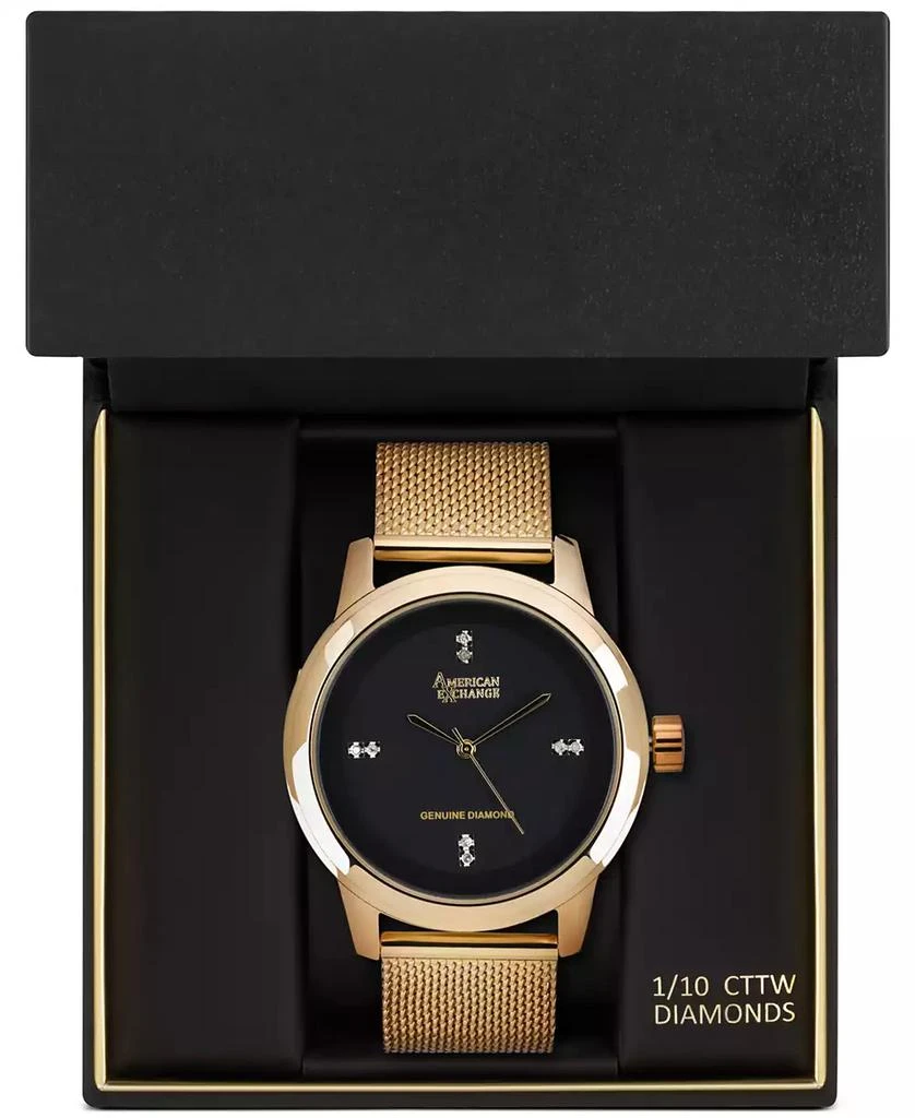 American Exchange Men's Genuine Diamond Collection Watch, 44mm 2