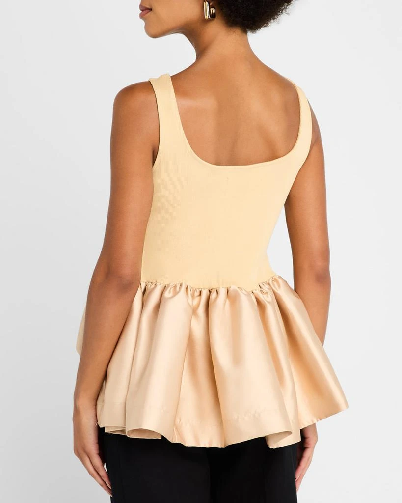 Marques Almeida Combo Peplum Tank Top 3