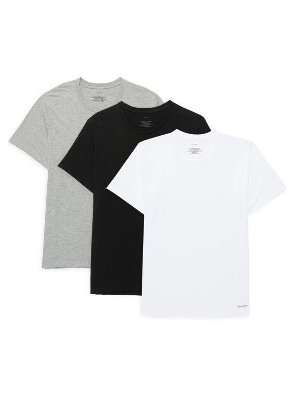 Calvin Klein 3-Pack Classic Fit Crewneck Undershirts 1