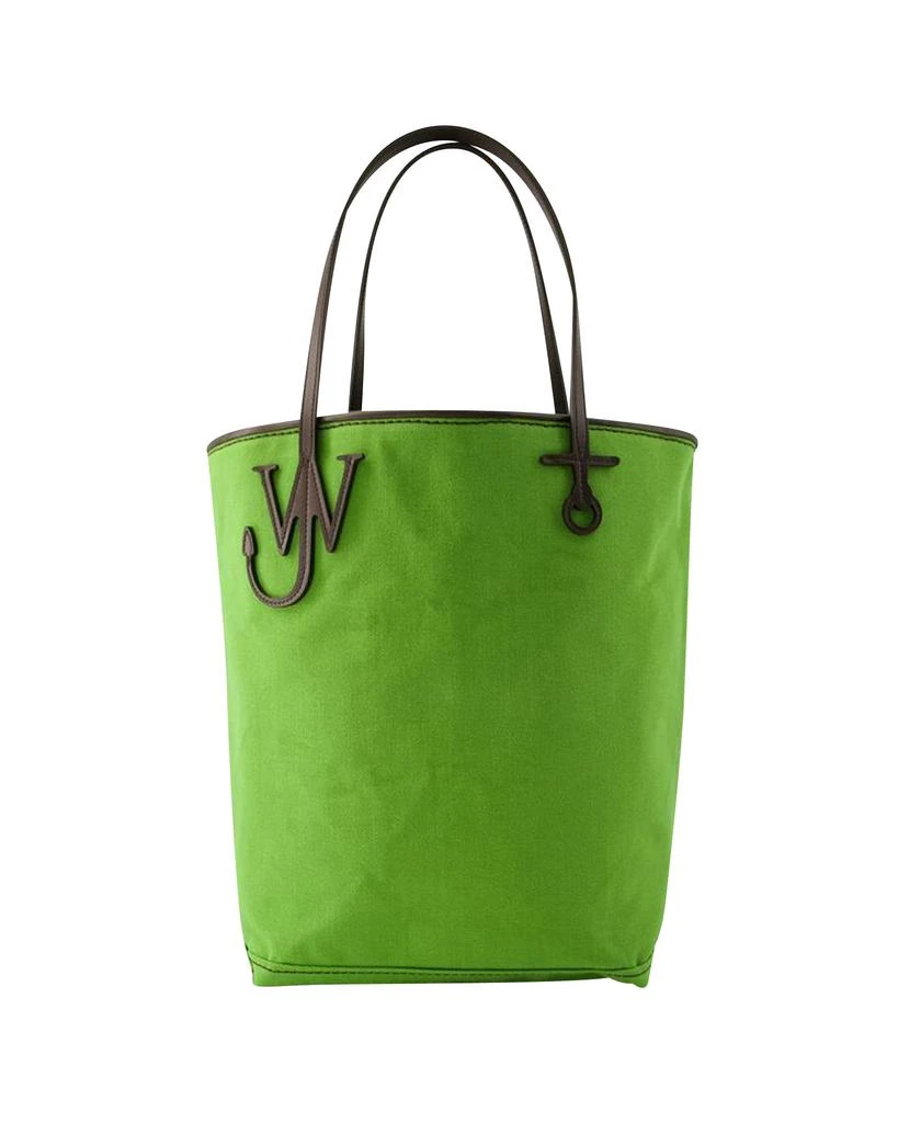 JW Anderson Anchor Tall Tote Bag - J.W. Anderson - Canvas - Green/Brown 1