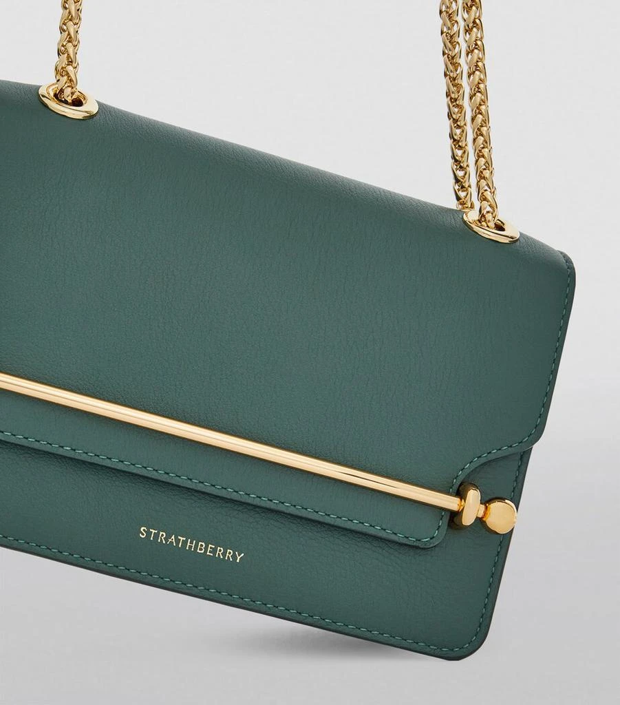 Strathberry Mini Leather East West Shoulder Bag 3