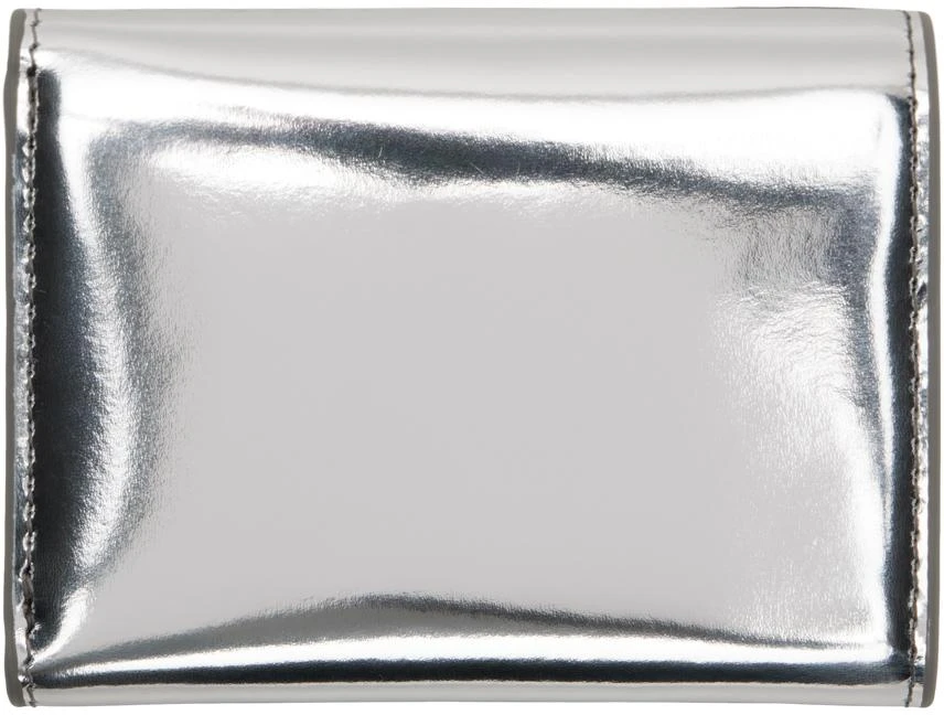 Diesel Silver 1dr Tri Fold Coin Xs Ii Wallet 2