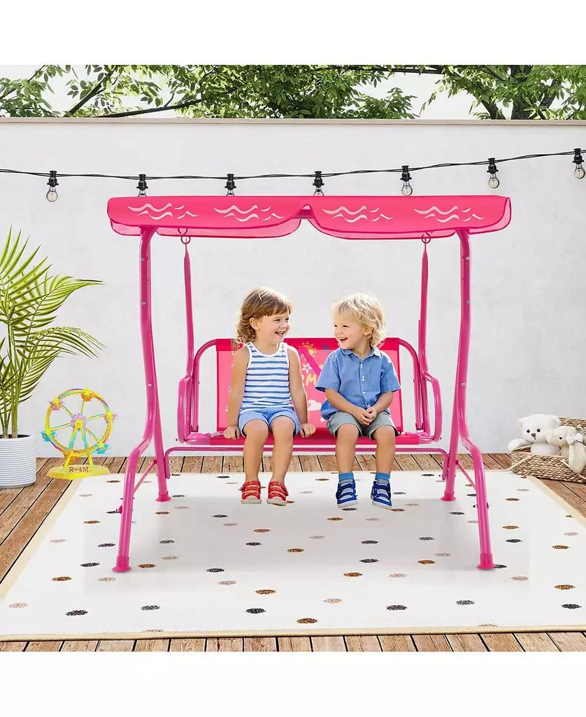 HONGGE 6 In 1 L Shaped Toddler Slide With Climber Basketball Hoop Telescope And Storage Area 5