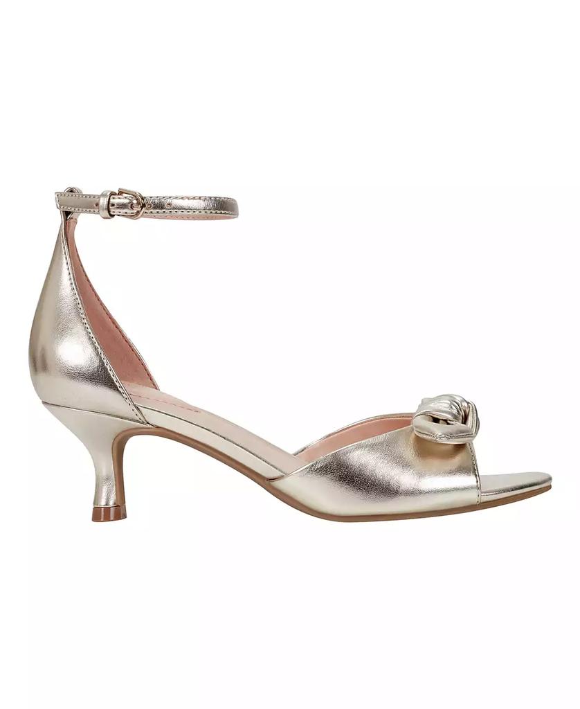 Bandolino Women's Andora Bow Kitten Heel Sandals