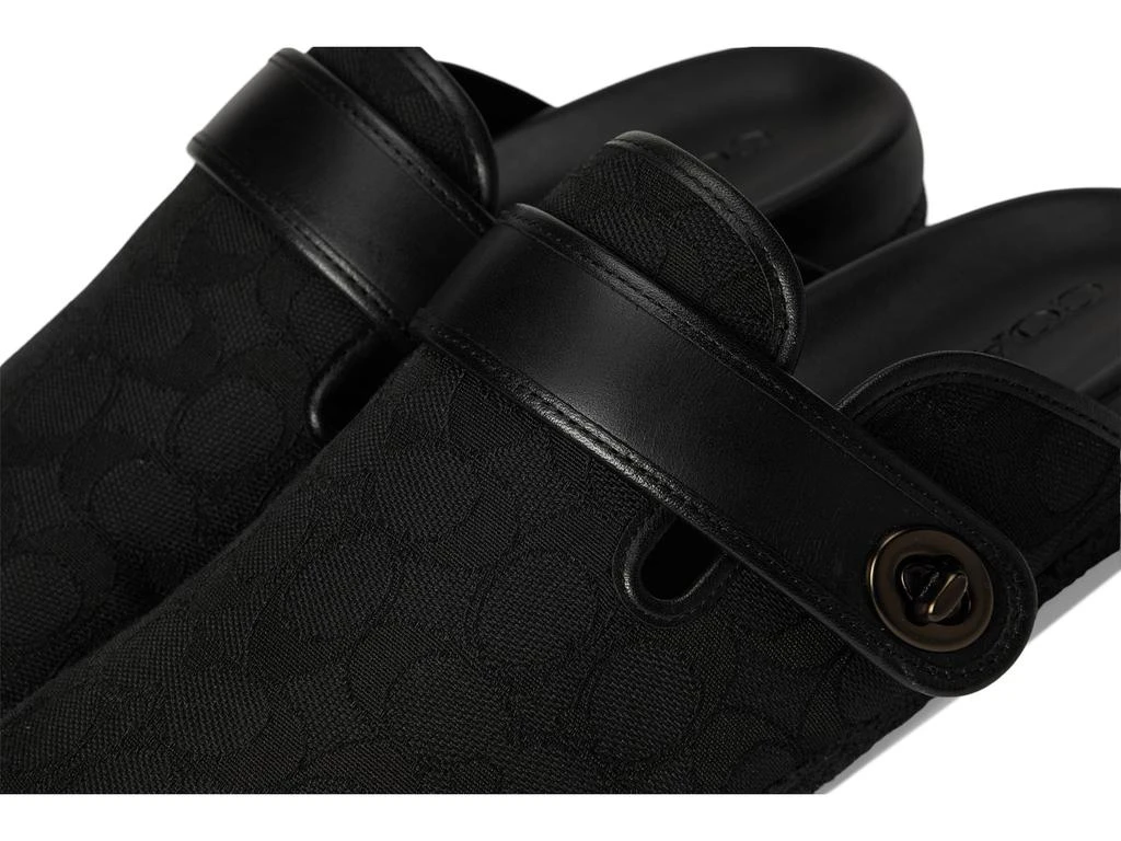 Coach Blake Clog In Signature Textile Jacquard 6