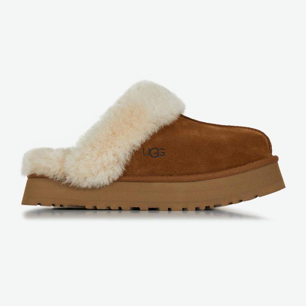 UGG Chaussons Disquette - Marron