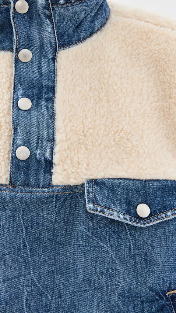 Ralph Lauren 3X1 Rigid Denim Lined Pullover 5