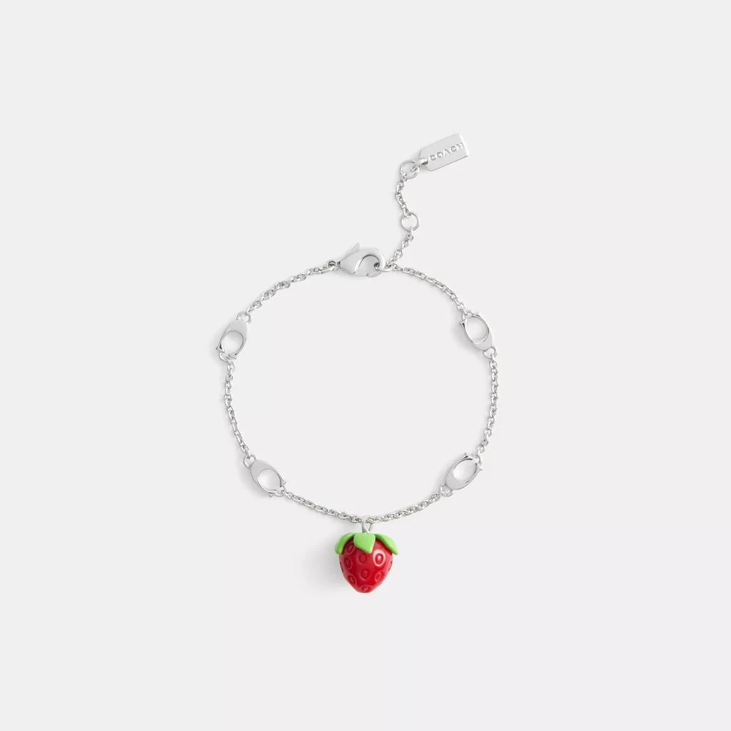 Coach Strawberry Charm Bracelet 2
