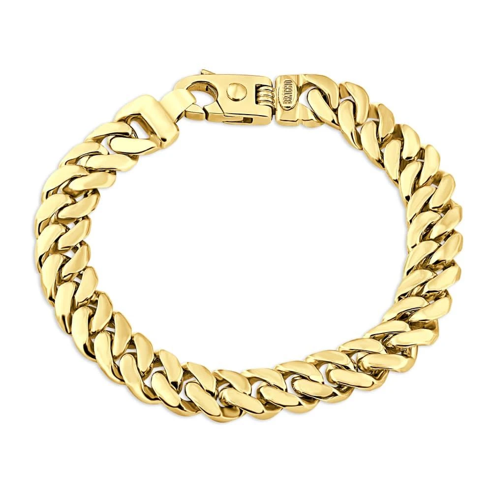 Pompeii3 Men
s Cuban Link 14k Gold (26gram) or Platinum (41gram) 6.5mm Bracelet 8.5"