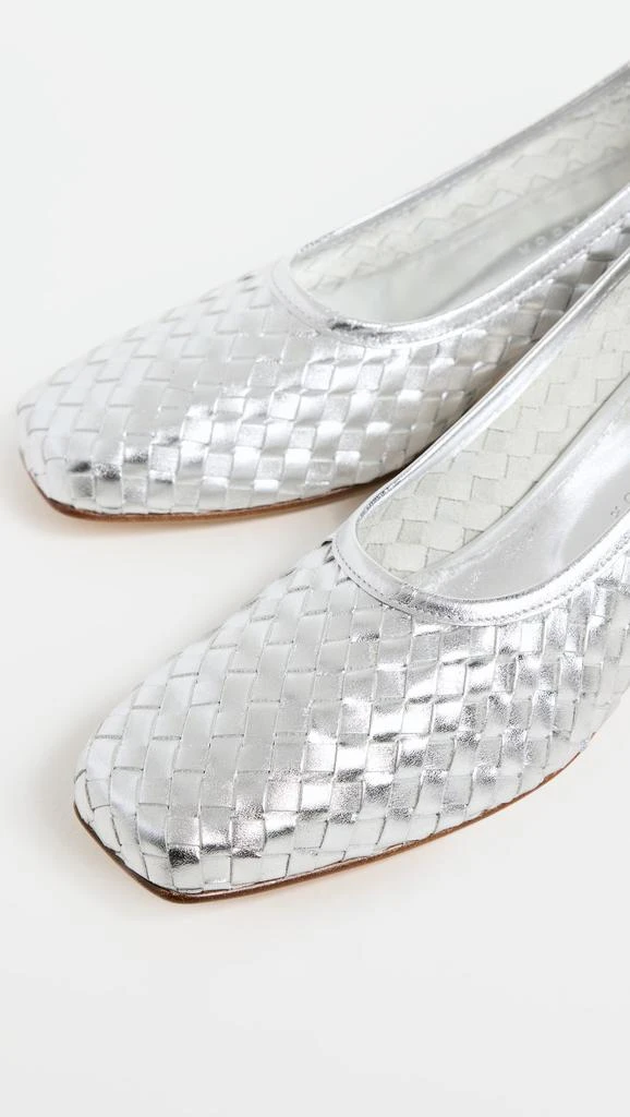 Freda Salvador Jayla Woven Ballet Heels 5