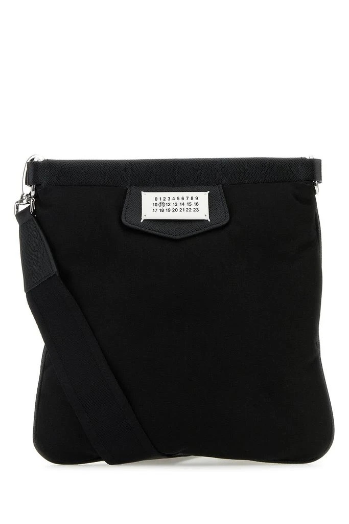 MAISON MARGIELA Black nylon Glam Slam crossbody bag 1
