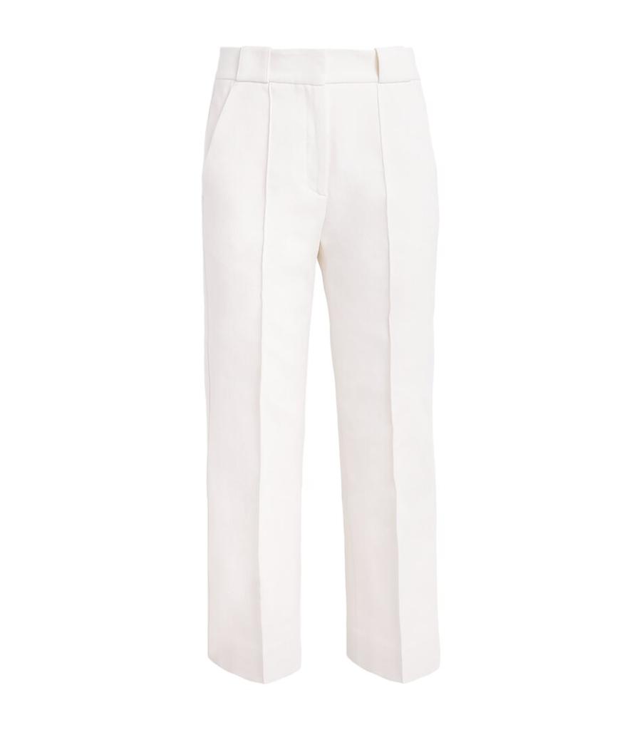 ME+EM Cropped Slim Trousers