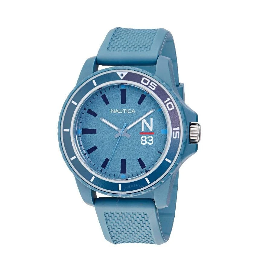 Nautica Finn World Quartz Light Blue Dial Men's Watch NAPFWF303 1