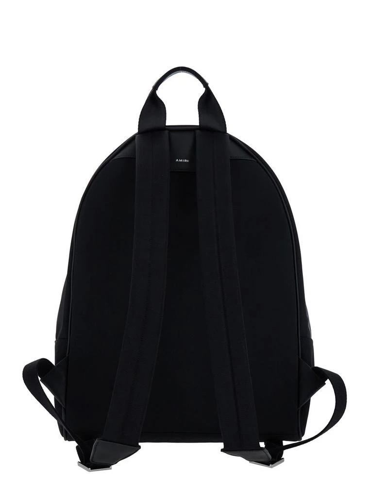 AMIRI Black Backpack With Arts District Print In Tech Fabric Man 2