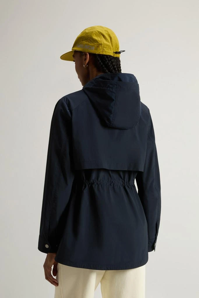 Woolrich Urban Touch Hooded Jacket - Women - Blue 3