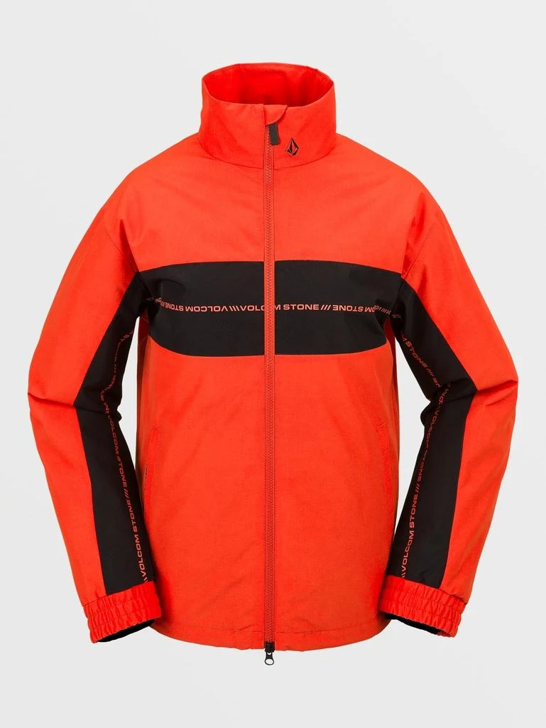 Volcom Womens V-Sauce Insulated Jacket - Orange Shock 1