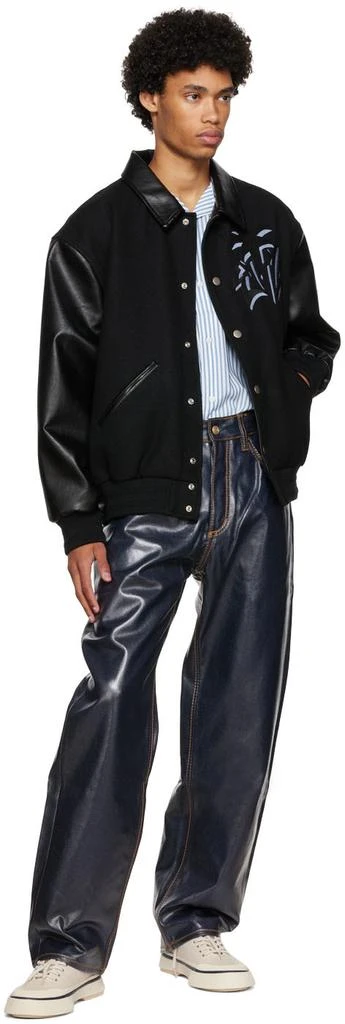 Eytys SSENSE Exclusive Blue & White Alonzo Shirt 4