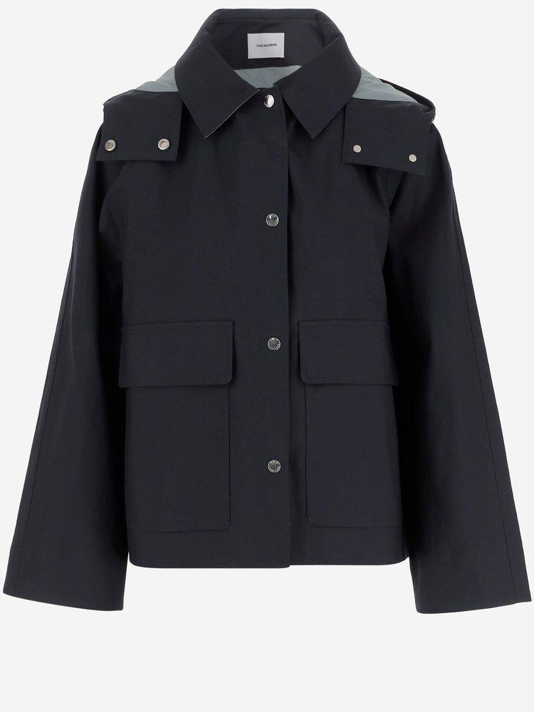 Yves Salomon Yves Salomon Hooded Utility Coat